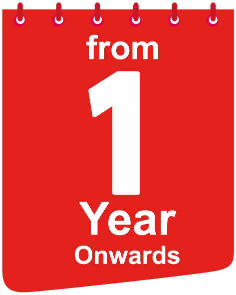 1 year